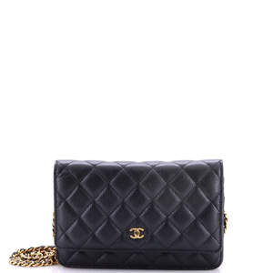 Chanel Wallet on Chain Quilted Caviar